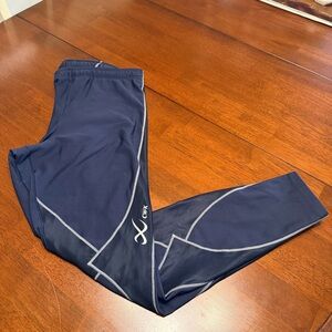 CW-X Insulator Expert Compression Tights Men's Size S Black 220879 Running Ski